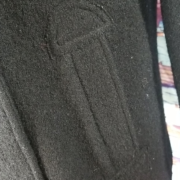 𝅺ZARA double breasted 100% wool pea coat - Picture 6 of 10